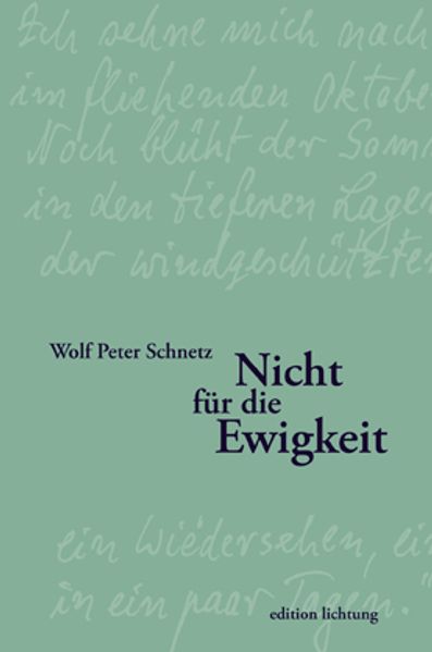 Cover von Nicht für die Ewigkeit