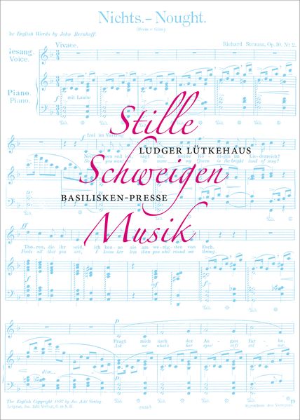 Cover von Stille Schweigen. Musik.