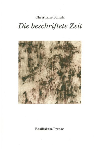 Cover von Die beschriftete Zeit