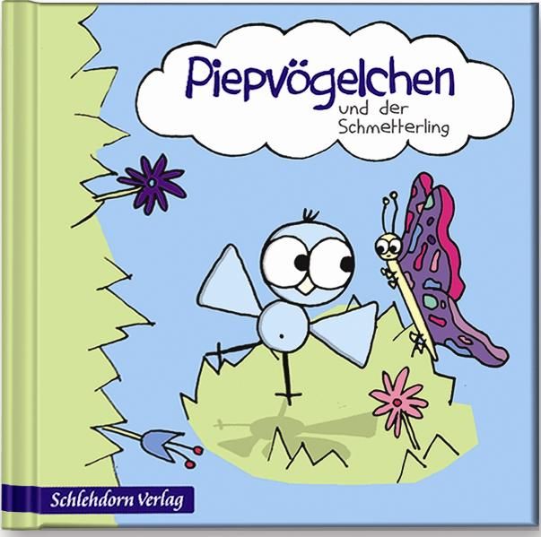 Cover von Piepvögelchen und der Schmetterling