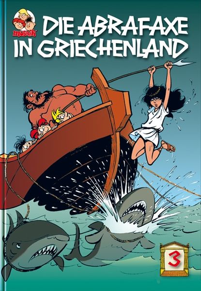 Cover von Die Abrafaxe in Griechenland 3
