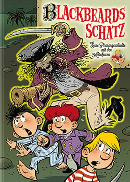 Cover von Blackbeards Schatz: Eine Piratengeschichte mit den Abrafaxen