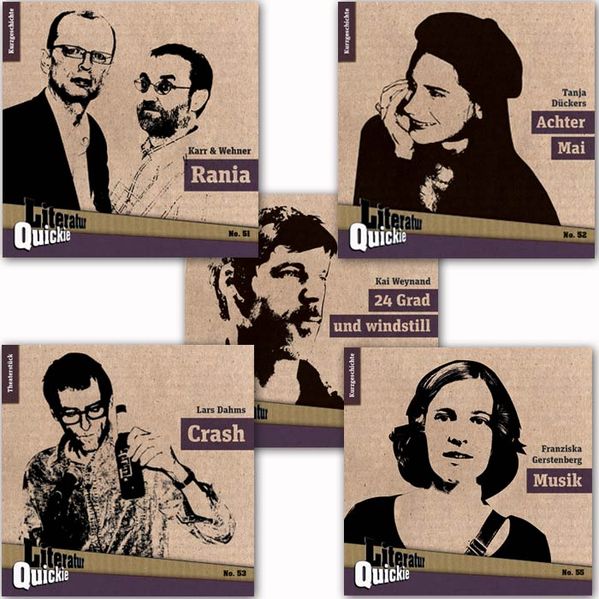 Cover von 11te Staffel, fünf Minibücher, Booklits, Literatur Quickie, Geschichten to go!