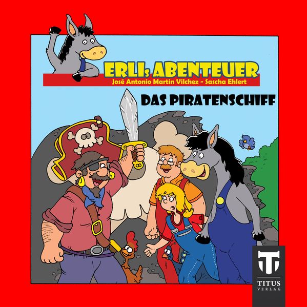 Cover von Erlis Abenteuer – Band 4 – Das Piratenschiff
