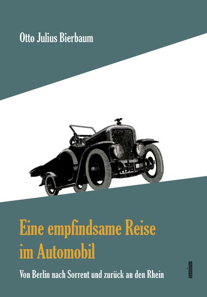 Cover von Eine empfindsame Reise im Automobil