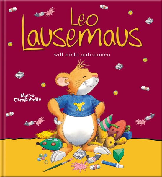 Cover von Leo Lausemaus will nicht aufräumen