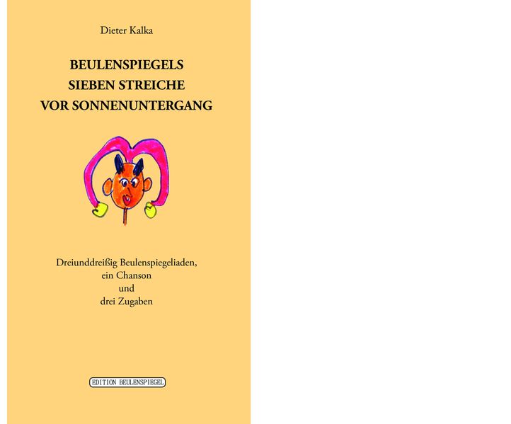 Cover von Beulenspiegels sieben Streiche vor Sonnenuntergang
