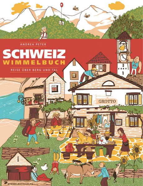 Cover von Schweiz Wimmelbuch