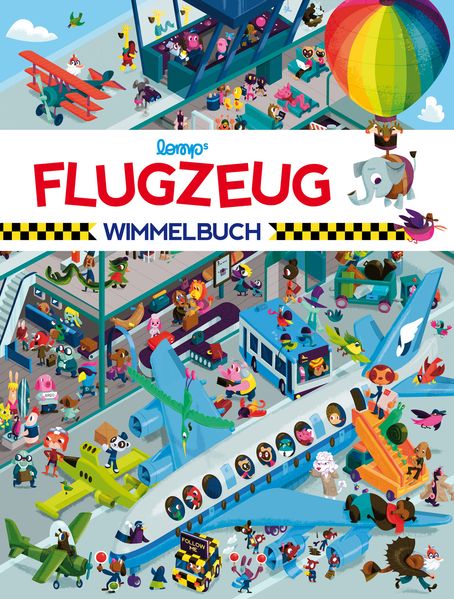 Cover von Flugzeug Wimmelbuch