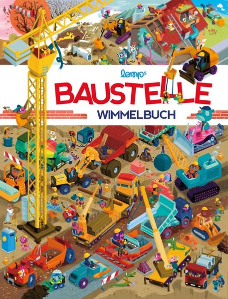 Cover von Baustelle Wimmelbuch