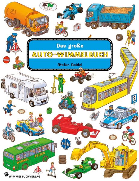 Cover von Das große Auto Wimmelbuch