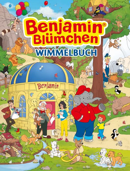 Cover von Benjamin Blümchen Wimmelbuch