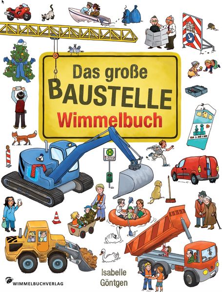 Cover von Das große Baustelle Wimmelbuch