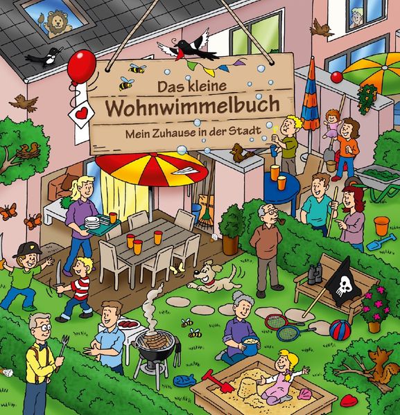 Cover von Das kleine Wohnwimmelbuch