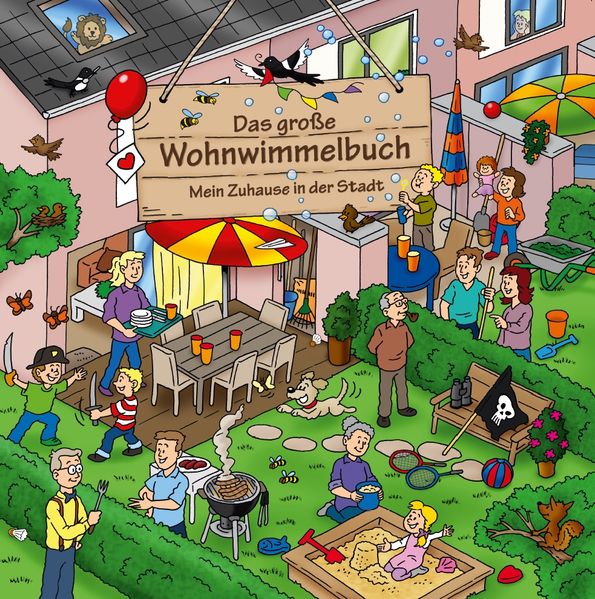 Cover von Das große Wohnwimmelbuch