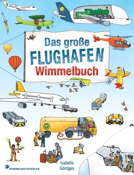 Cover von Flughafen Wimmelbuch