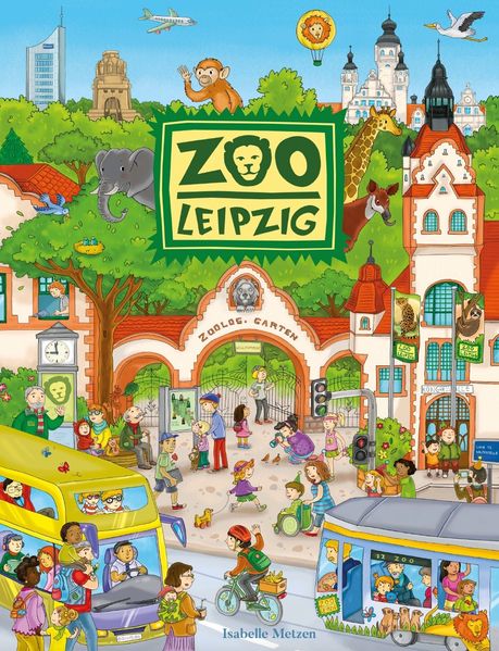 Cover von Zoo Leipzig Riesenwimmelbuch