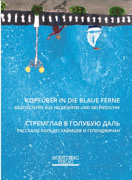 Cover von Kopfüber in die blaue Ferne