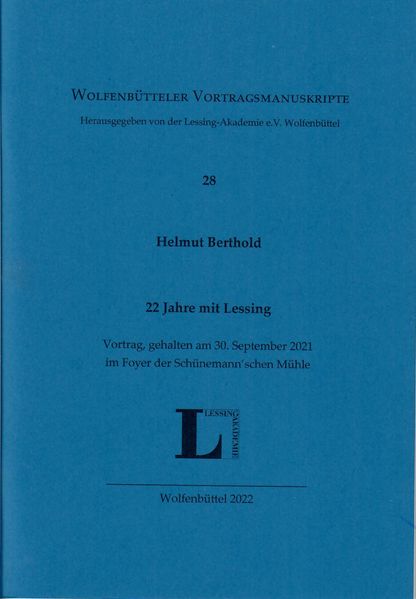 Cover von 22 Jahre mit Lessing
