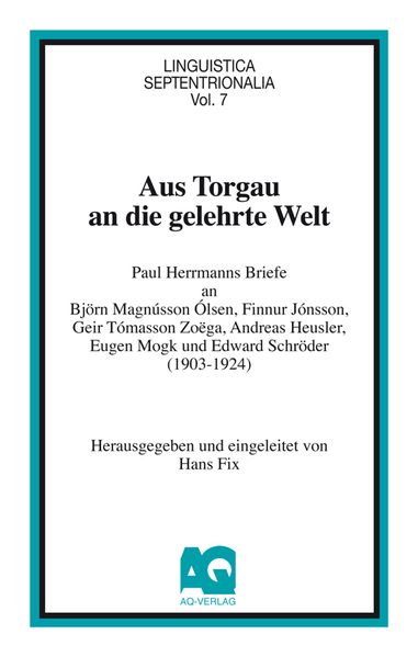 Cover von Aus Torgau an die gelehrte Welt
