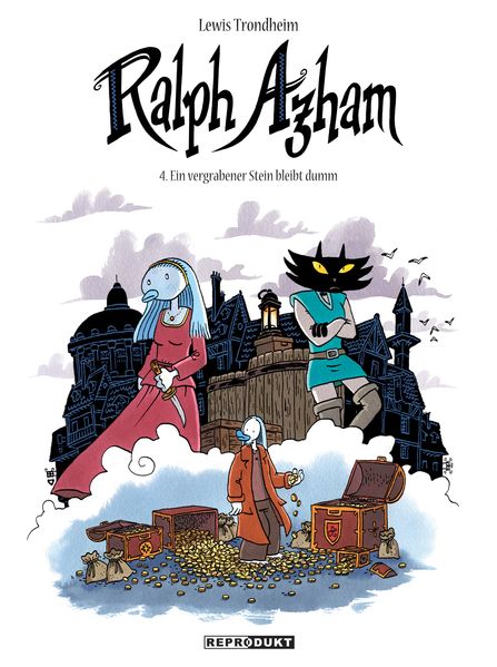 Cover von Ralph Azham 4 – Ein vergrabener Stein bleibt dumm
