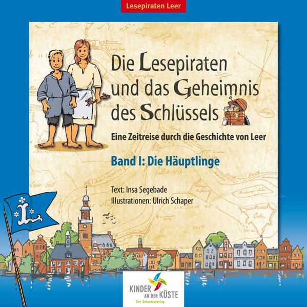 Cover von Die Lesepiraten und das Geheimnis des Schlüssels – Band 2