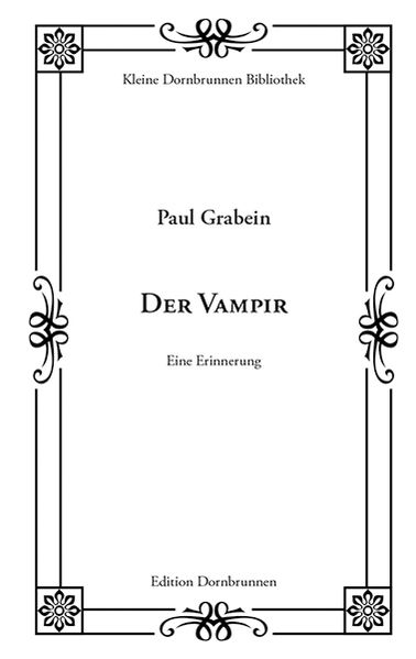 Cover von Der Vampir