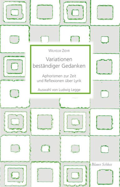 Cover von Variationen beständiger Gedanken
