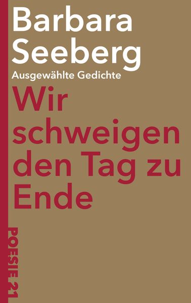 Cover von Wir schweigen den Tag zu Ende