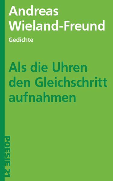 Cover von Als die Uhren den Gleichschritt aufnahmen