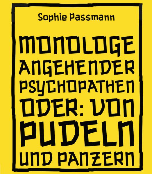 Cover von Monologe angehender Psychopathen