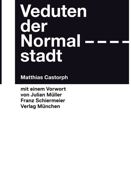 Cover von Veduten der Normalstadt