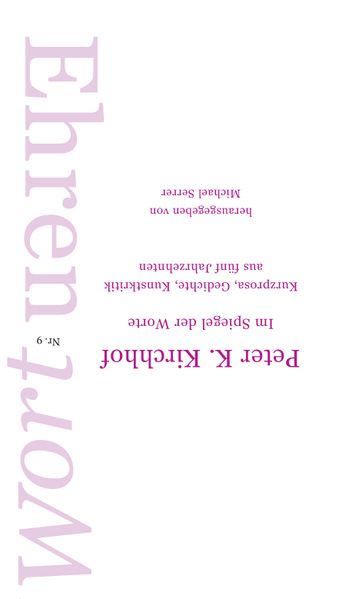 Cover von Ehrenwort 9