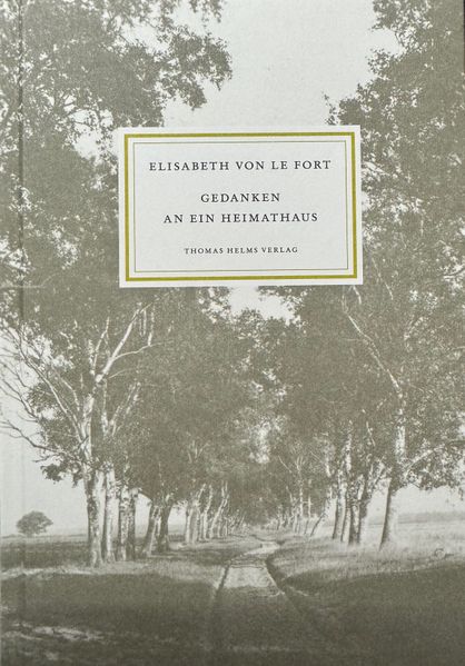 Cover von Gedanken an ein Heimathaus