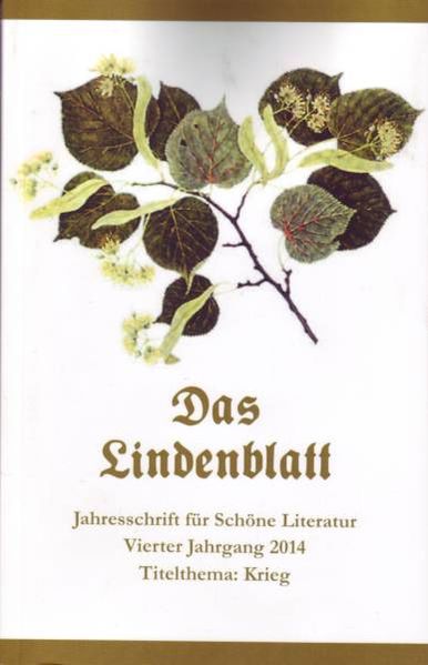 Cover von Das Lindenblatt. Titelthema: Krieg