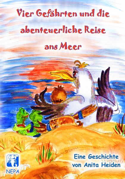 Cover von Vier Gefährten und die abenteuerliche Reise ans Meer