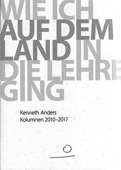 Cover von Wie ich auf dem Land in die Lehre ging