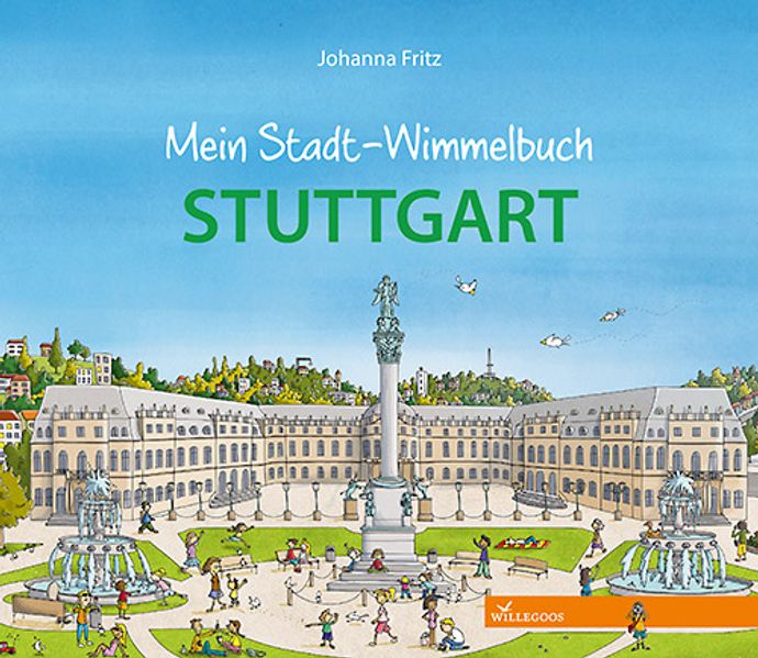 Cover von Mein Stadt-Wimmelbuch Stuttgart
