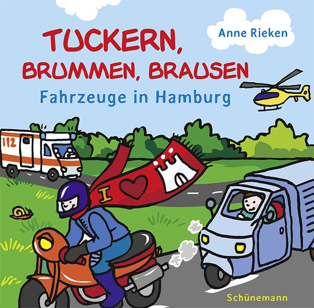 Cover von tuckern, brummen, brausen – Fahrzeuge in Hamburg