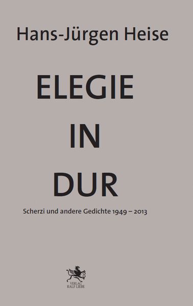 Cover von Elegie in Dur
