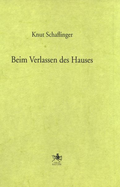 Cover von Beim Verlassen des Hauses