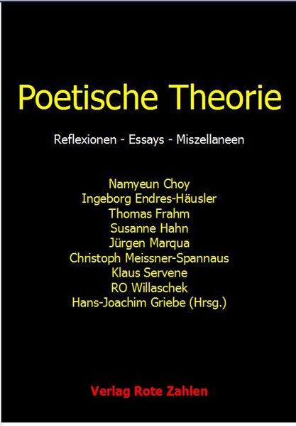 Cover von Poetische Theorie
