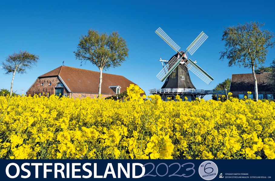 Cover von Fotokalender Ostfriesland 2023