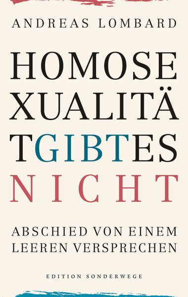 Cover von Homosexualität gibt es nicht
