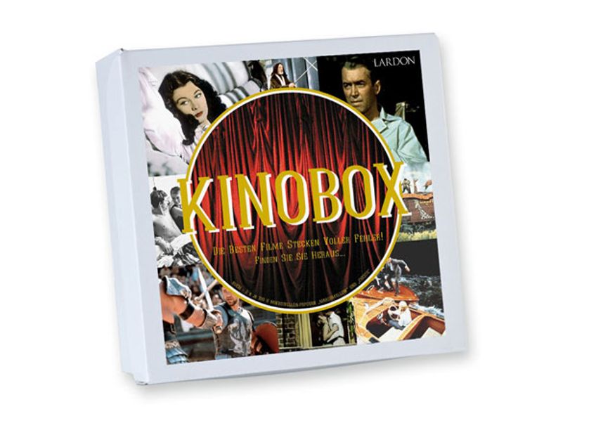Cover von Geschenkbox mit Buch: DIE KINOBOX