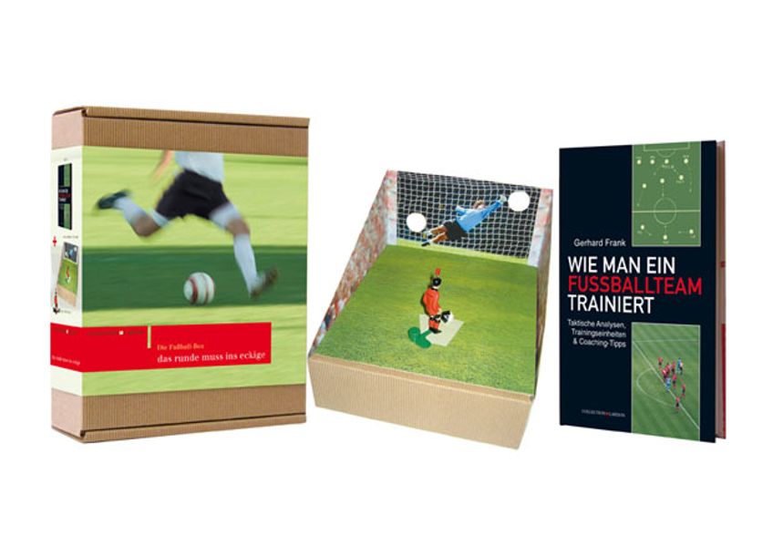 Cover von Geschenkbox mit Buch: DIE FUSSBALLBOX