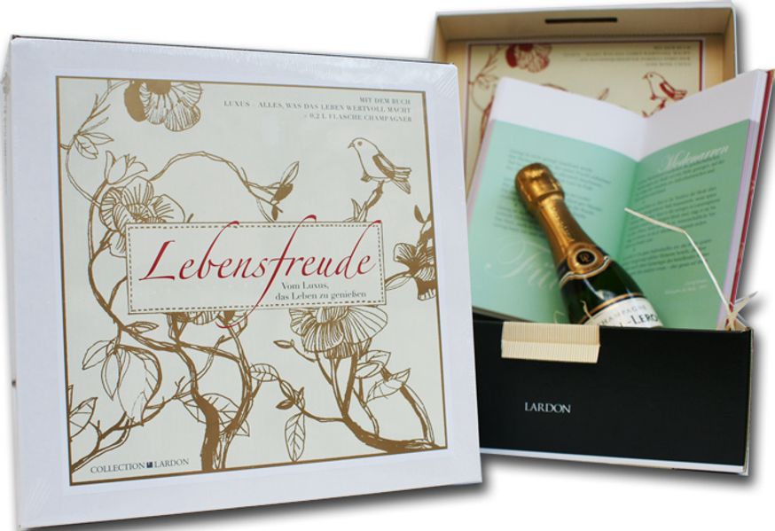 Cover von Geschenkbox mit Buch: LEBENSFREUDE – DIE LUXUS BOX