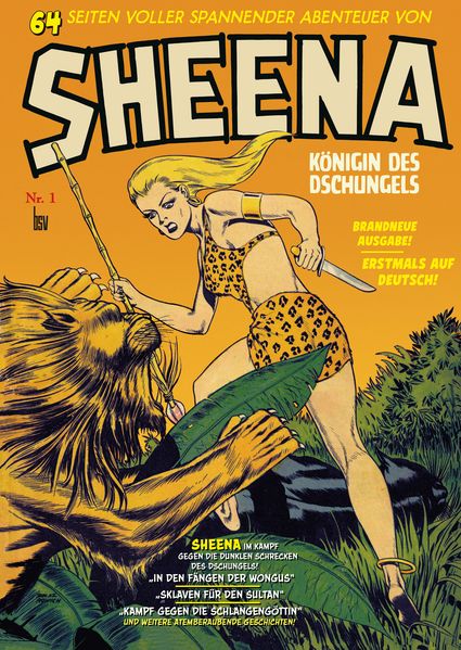 Cover von Sheena – Königin des Dschungels Band 1