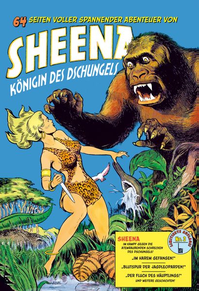 Cover von Sheena – Königin des Dschungels Band 3