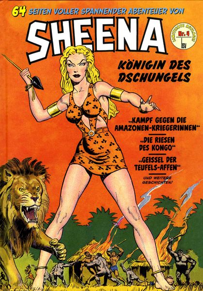 Cover von Sheena – Königin des Dschungels Band 4